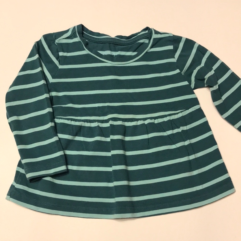Primary Size 1 (12-18 mo) Long Sleeve Striped Swing Top